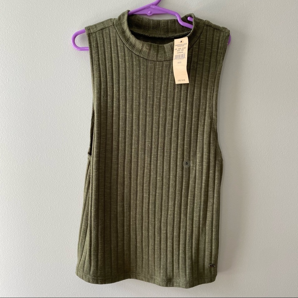 American Eagle High Neck Tank